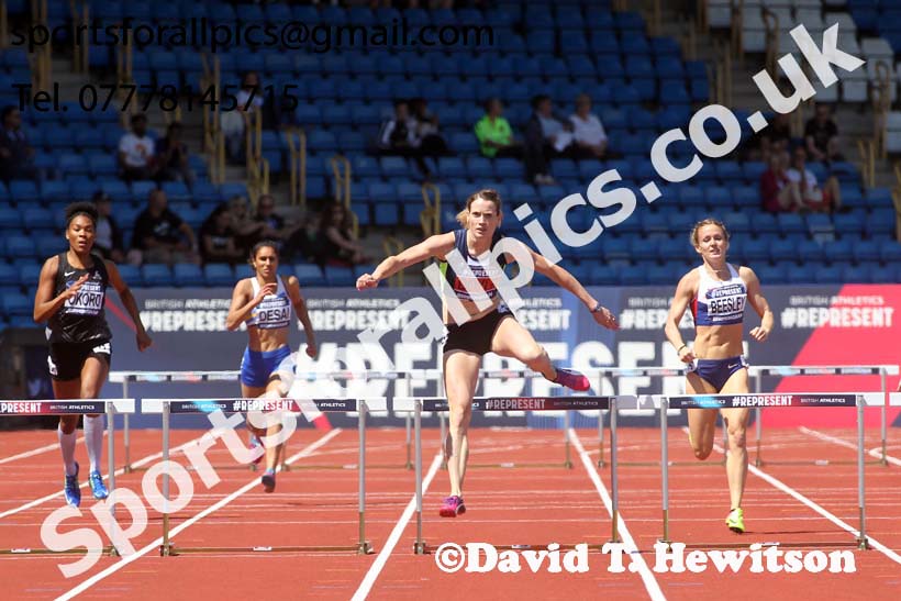 Womens 400 metres hurdles, World Championship Team Trials, Alexander Stadium, Birmingham